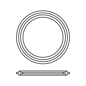 Steel & O'Brien 40MP-1.5-SILICONE-WHITE-O