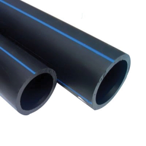 8 DIPS HDPE SDR 11 PIPE PE4710 NSF 61 BLUE STRIPE - FM200 40