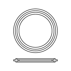 Steel & O'Brien 40MP-1.5-SILICONE-WHITE-O