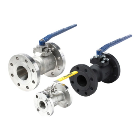 2 FLOWTEK F30 FLGD SPLIT BODY LIVE LOADED BALL VALVE