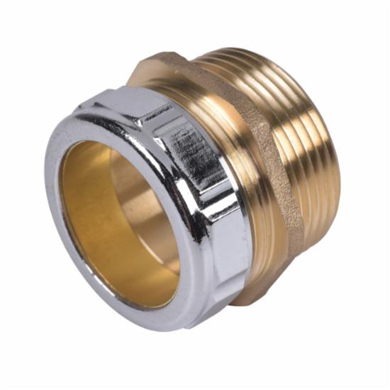 11/4 X 11/4 BRASS MARVEL CONNECTOR S X M