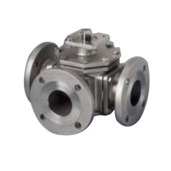 4 FLOWTEK MPF150 FLGD FP 3WAY LPATTERN BALL VALVE