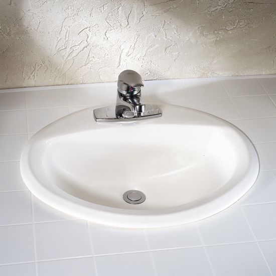 A/S 0476.028.020 AQUALYN WHITE CTOP LAVATORY 4CC VC